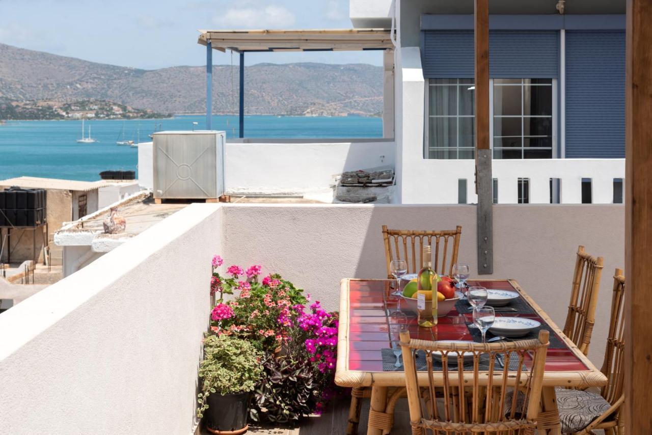 E.Berdufi Apartament Sea View Elounda Zewnętrze zdjęcie