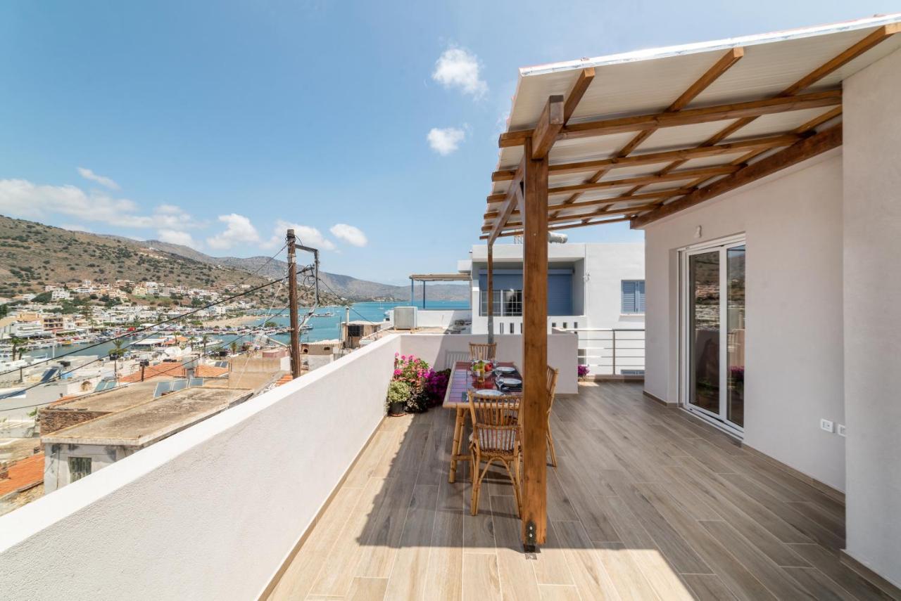 E.Berdufi Apartament Sea View Elounda Zewnętrze zdjęcie