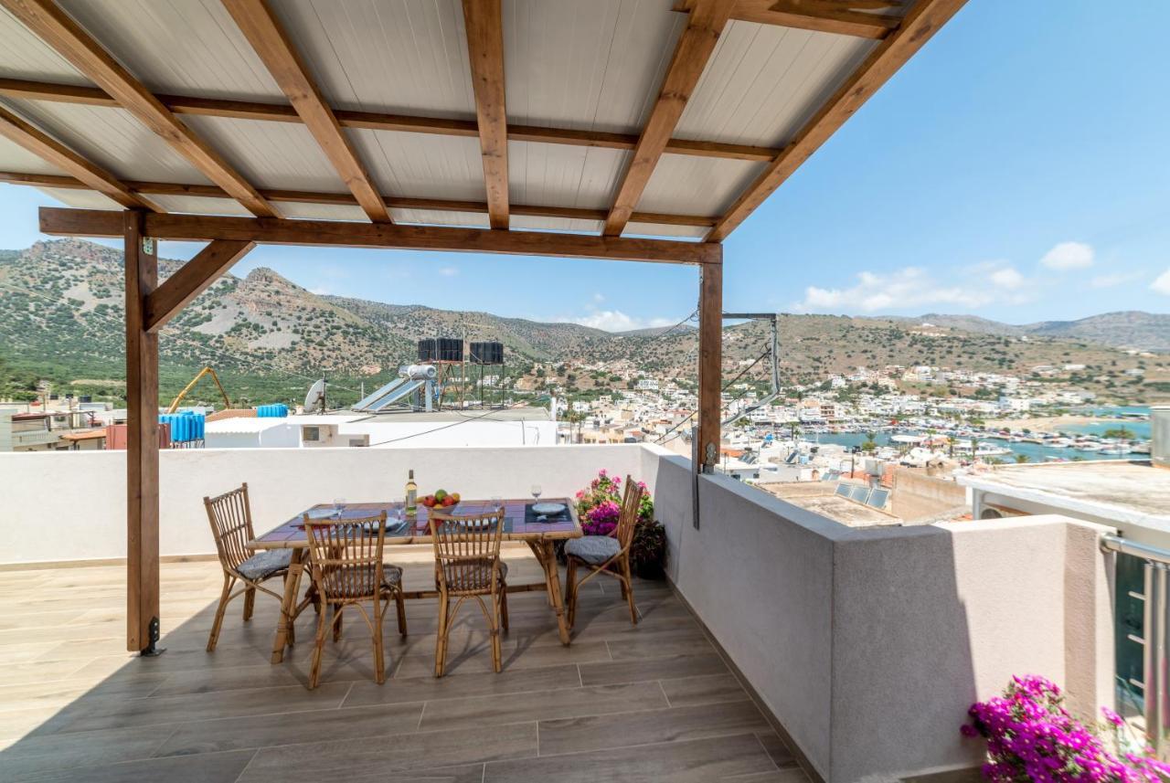 E.Berdufi Apartament Sea View Elounda Zewnętrze zdjęcie