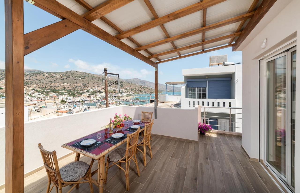 E.Berdufi Apartament Sea View Elounda Zewnętrze zdjęcie