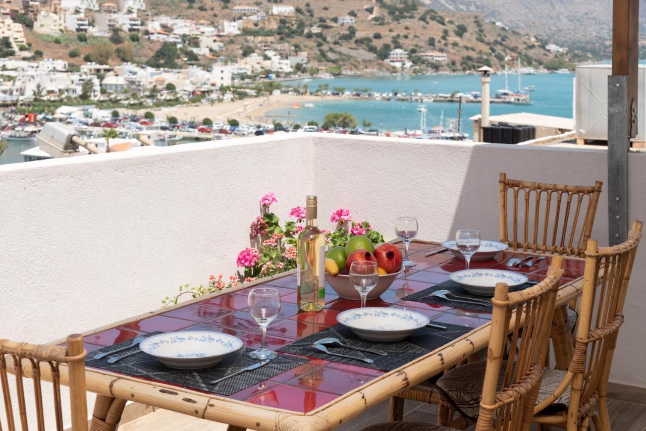 E.Berdufi Apartament Sea View Elounda Zewnętrze zdjęcie